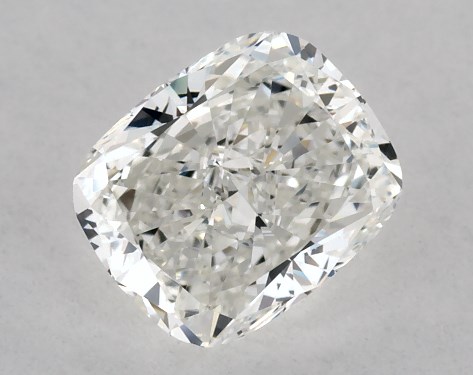GIA 1.00 Carat H-VS1 Very Good Cut Cushion Modified Natural Diamond